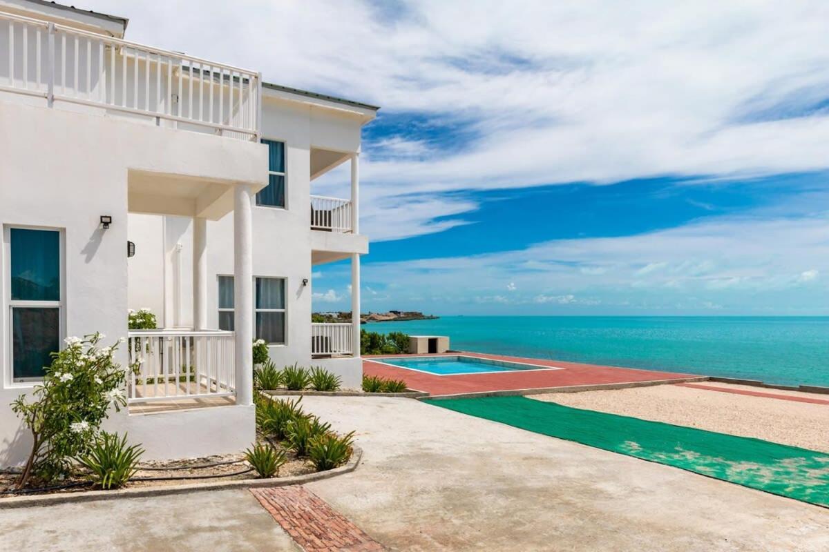 Breathtaking Turtle Tail Drive Oceanfront Villa Providenciales Exterior foto